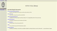 Desktop Screenshot of lib.oto-usa.org