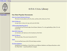Tablet Screenshot of lib.oto-usa.org